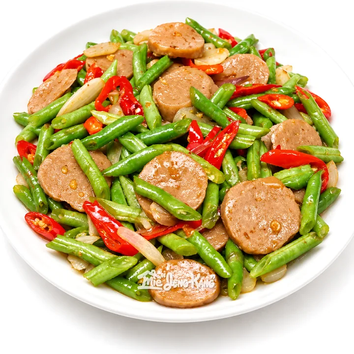 Tumis Buncis Bakso